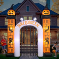 11FT Giant Halloween Inflatable, Giant Halloween Inflatables Archway, Outdoor Blow Up Decorations, Inflatable