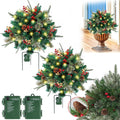 Holiday Planters, Holiday Planter Filler, Prelit Holiday Planter,Christmas Holiday Planter Filler Outdoor